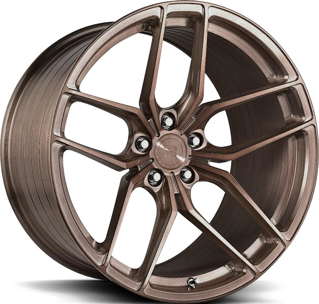 R-SERIES R8 BRONZE BRUSH 10.5x22 5/112 ET30 CB66.6