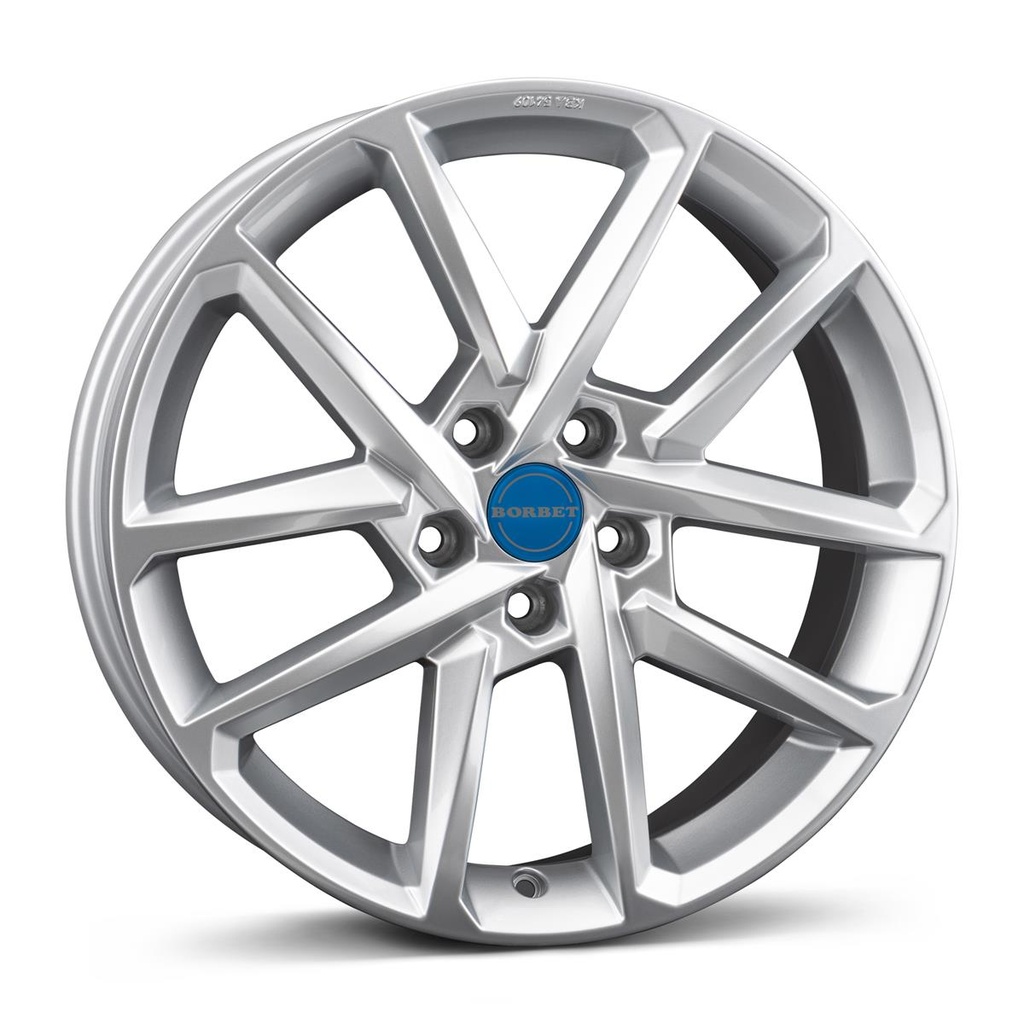 BORBET N CRYSTAL SILV 6.5x17 5/112 ET46 CB57.1