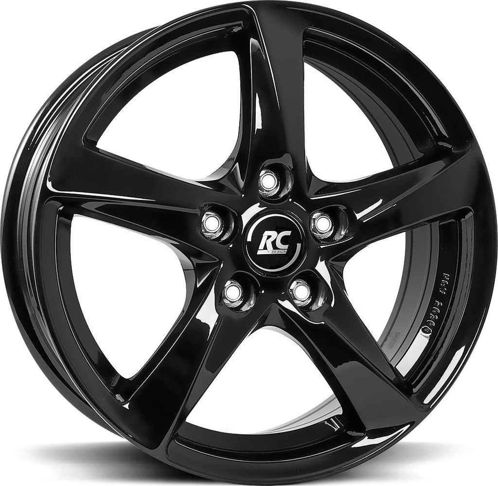 BROCK RC30 SHINY BLACK 6.5x16 5/112 ET54 CB66.7