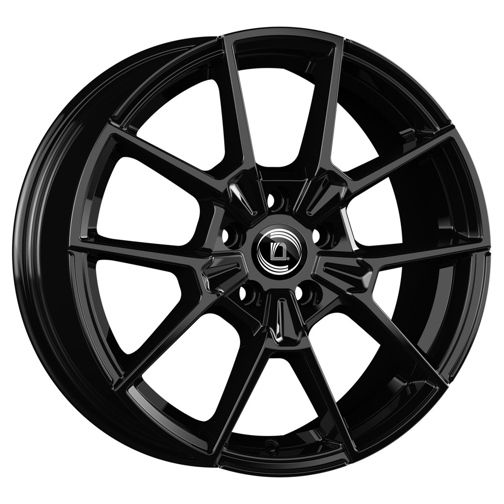 DIEWE NEVE GLOSSY BLACK 7.5x18 4/98 ET35 CB58.1