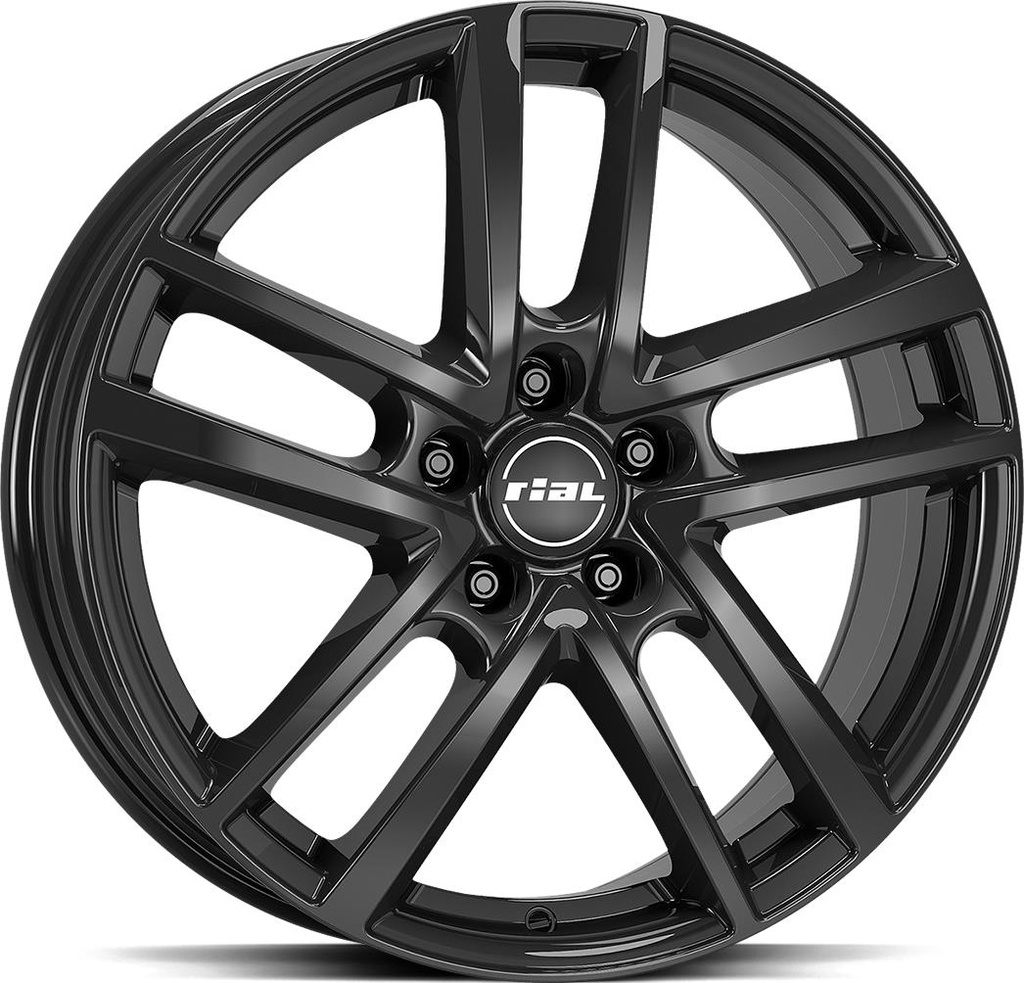 RIAL ASTORGA DIAM BLACK 6.5x16 5/100 ET40 CB57.1