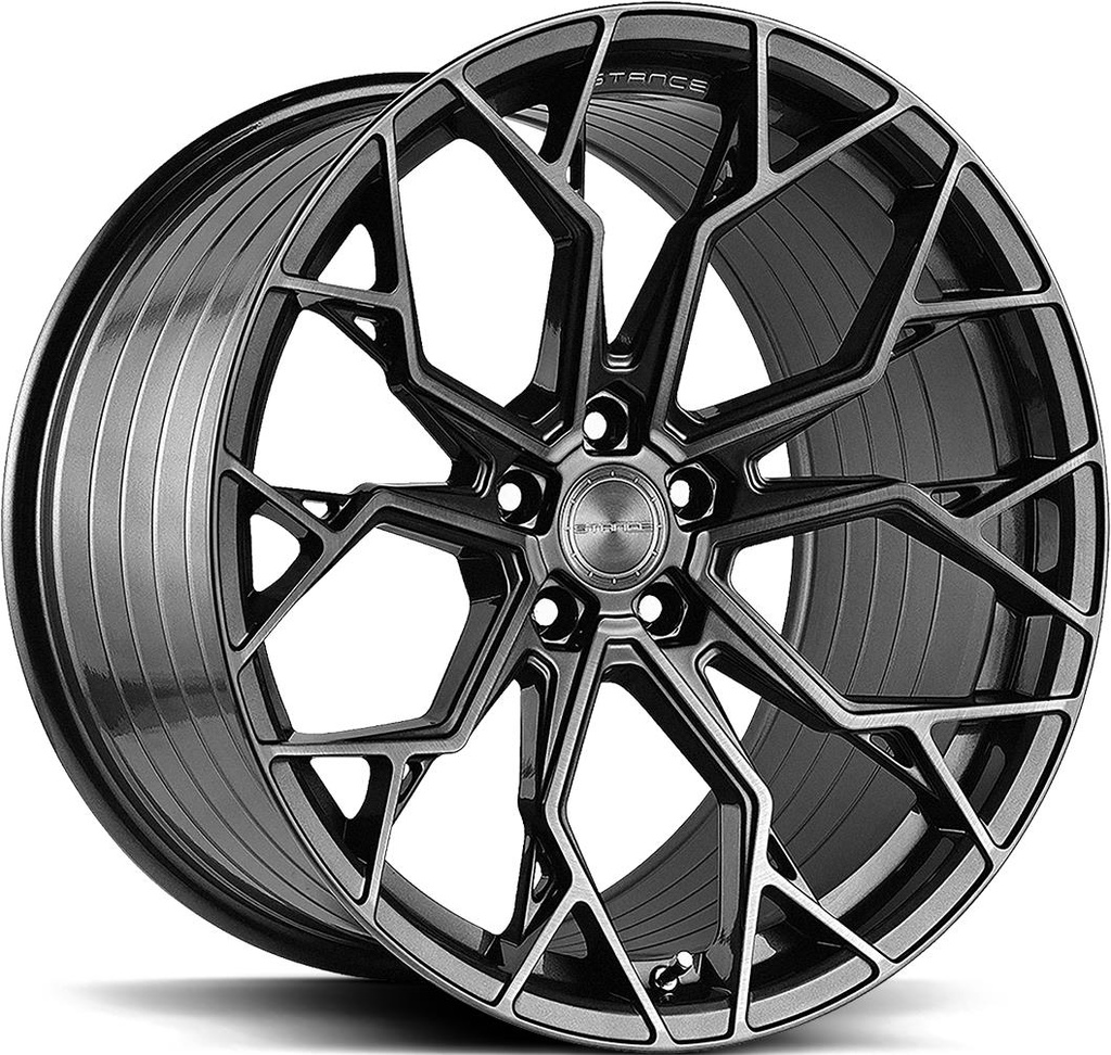 STANCE SF10 BRUSH DUAL GUNMETAL 9.5x19 5/112 ET45 CB66.6