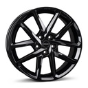 BORBET N BLACK GLOSSY 7.5x18 5/112 ET41 CB66.5
